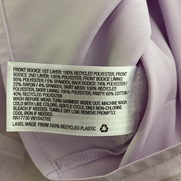 Cat and Jack lavender sequin fairy hem dress tulle skirt asymmetric hem 18M - Picture 10 of 13